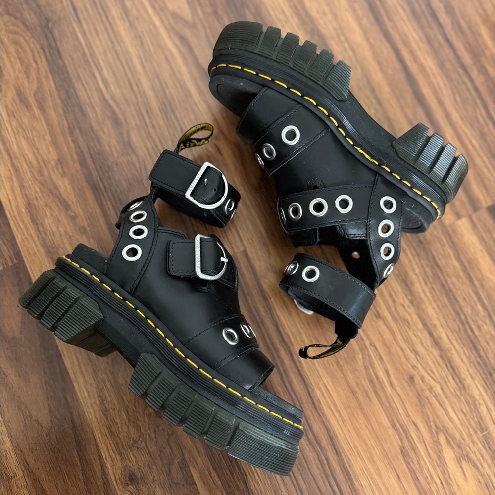 Dr. Martens Ricki Hardware Platform Sandals